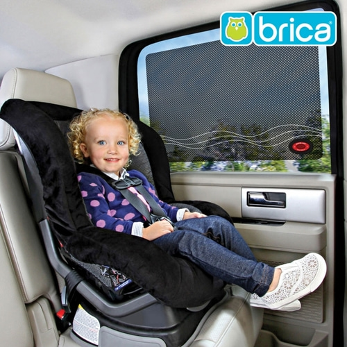 [brica]브리카 온도감지 UV 선쉐이드_(2입)차량용 썬쉐이드 햇빛가리개