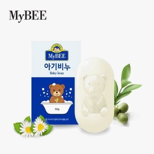 [Mybee]마이비  유아비누_100g_아기비누_목욕세안비누